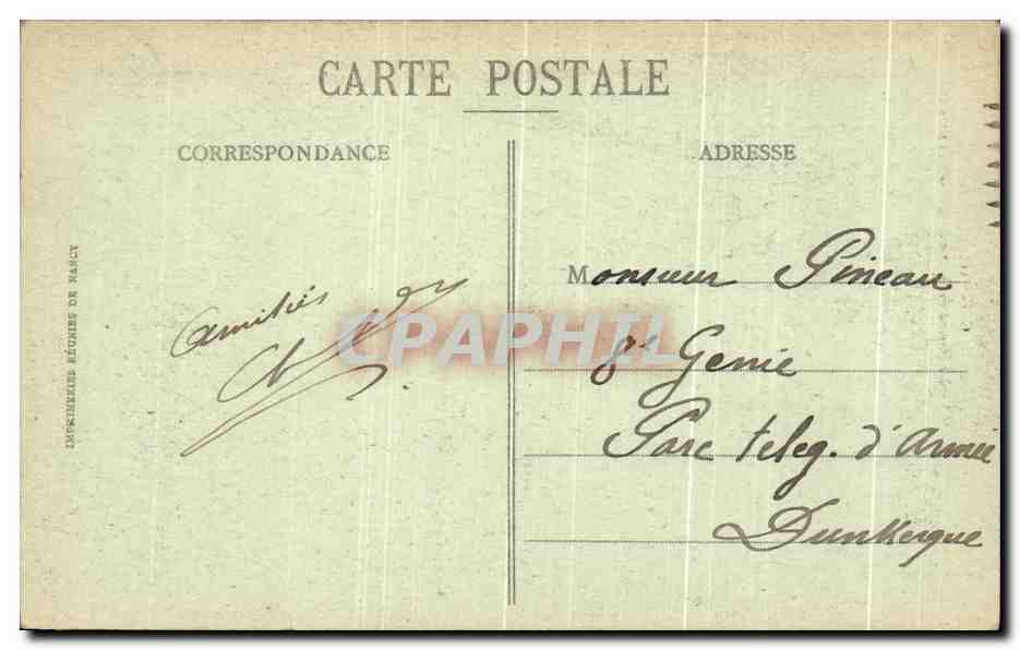 CPA Rouen Vieille Maison du 15eme Siecle Rue St Romain — Rückseite