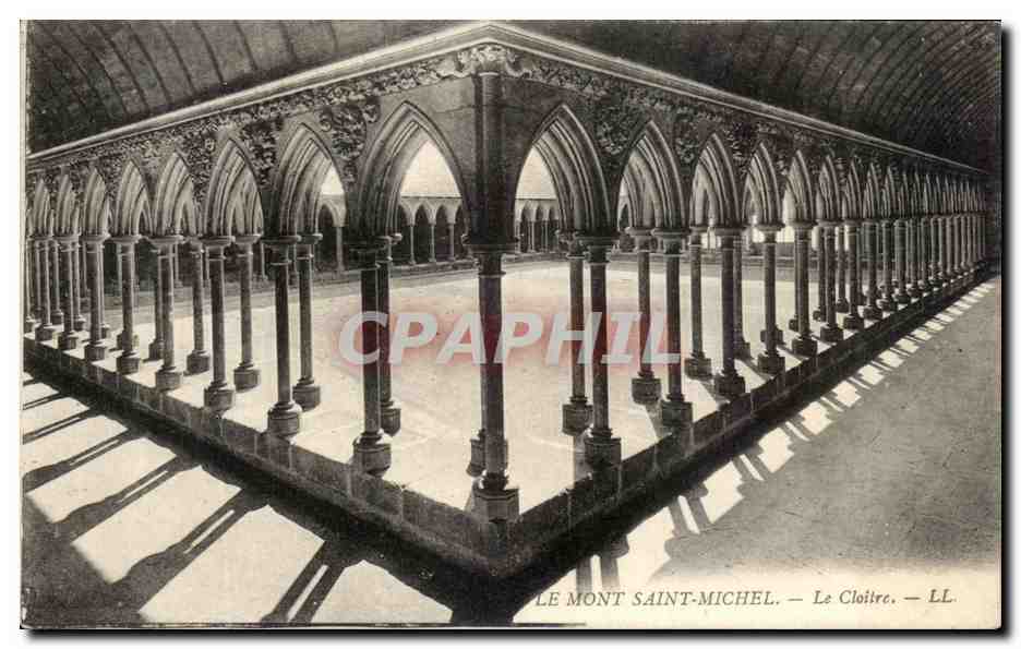 Mont Saint-Michel — Der Cloister — LL