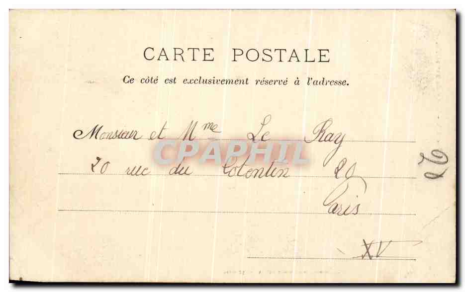 CPA Beaumont Tour du 15eme Siecle — Rückseite