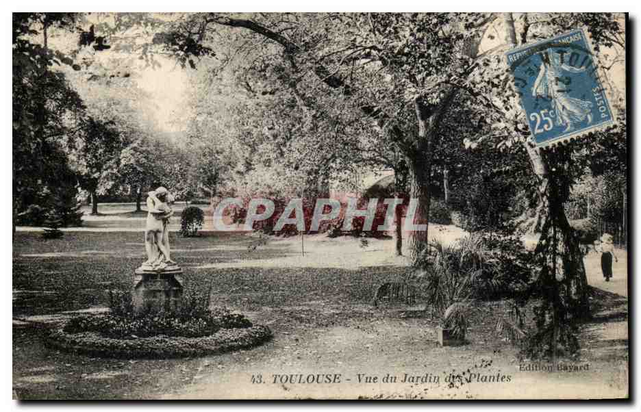 Toulouse - Vue du Jardin des Plantes — Édition Bayard, n°43