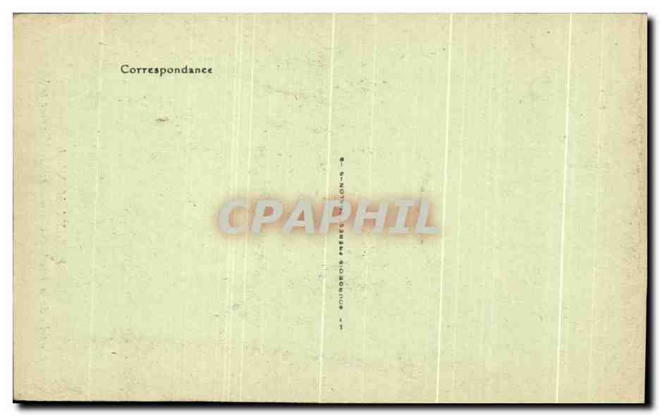 CPA Paray le Monial Chapelle de la Visitation Autel de Ste Marguerite Marie — Rückseite