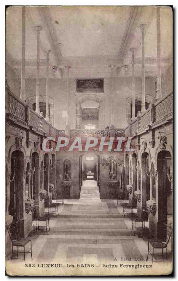 LUXEUIL-les-BAINS — Bains Feyrigneux — A. David, Luxeuil