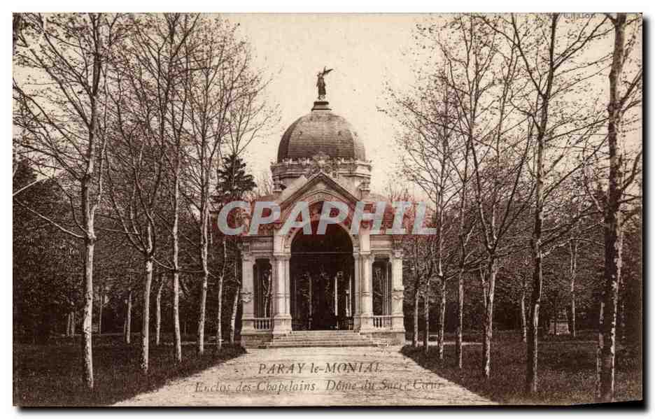 Paray-le-Monial — Enclos des Chapelains, Dôme du Saint-Cœur — Éditeur : C. Caillo — N° de série : 15