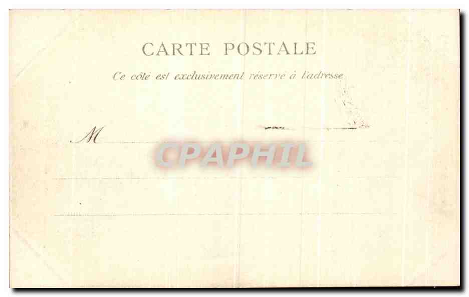 Palazzo di Fontainebleau — Vista della couverte nel Giardino inglese — CPAPHIL — Verso
