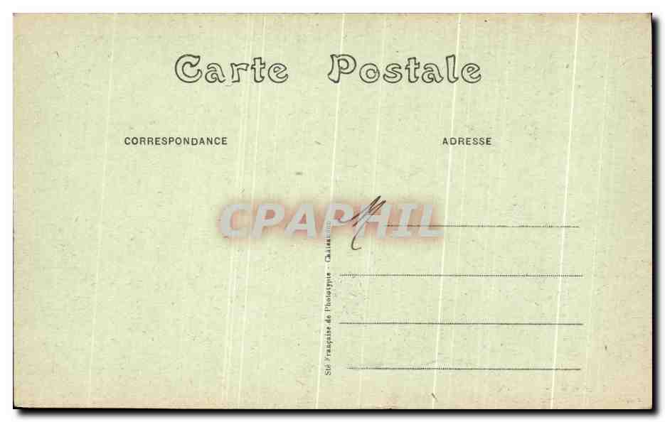 CPA Le Mans Cathedrale et Escalier monumental — Rückseite