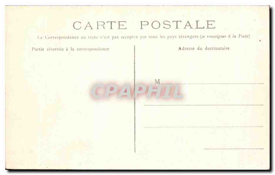 CPA Mayenne Vieux Chateau Lavoir  — Back