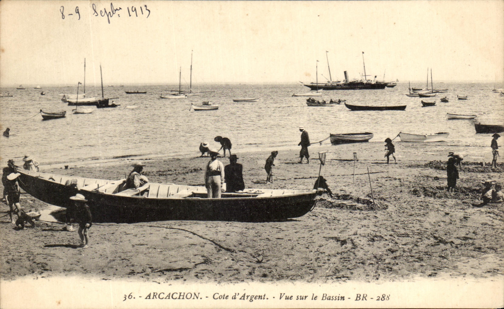 Arcachon - Côte d'Argent - Vue sur le Bassin - BR - 288