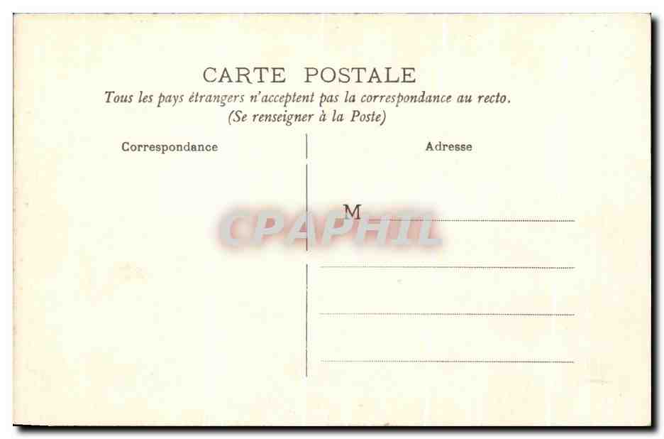 CPA Mayenne Basilique et Chateau Lavoir  — Back