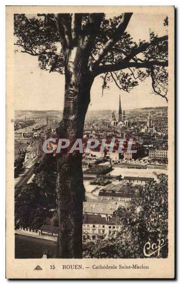 CPA Rouen Cathedrale Saint Maclou