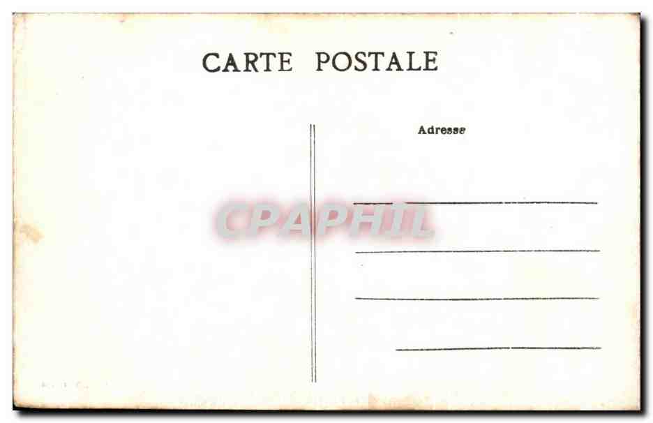 CPA Foret de Perseigne Exploitation forestiere Ecimage d'un arbre  — Rückseite