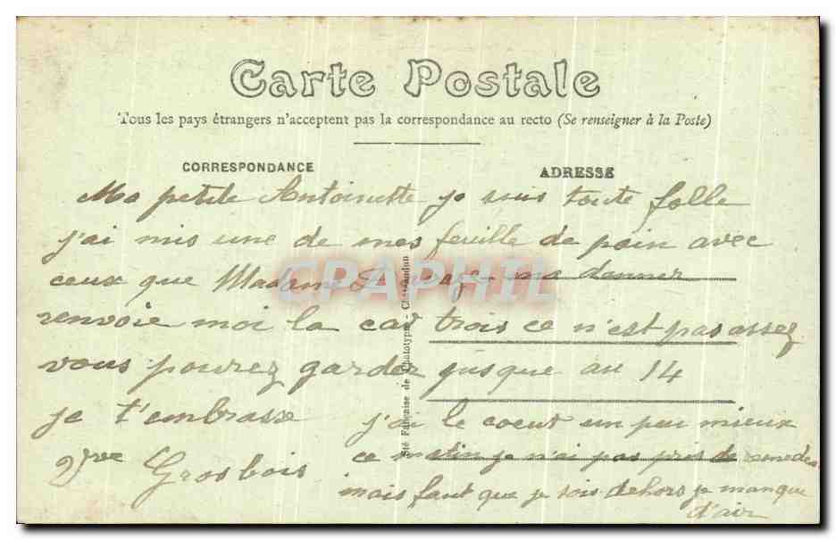 CPA Le Mans 31eme Regiment d'Artillerie Entree du quartier Militaria — Rückseite