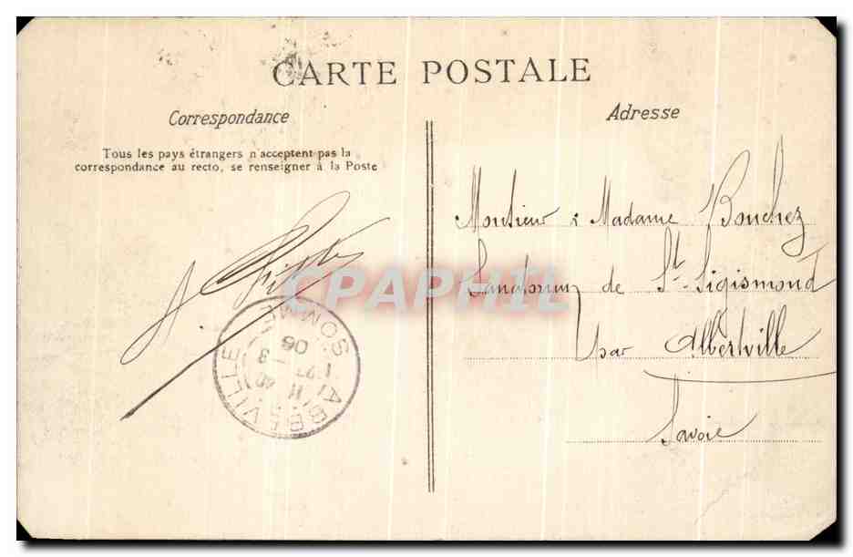 CPA La Normandie Environs De Rouen Oissel La Seine et les deux ponts — Rückseite
