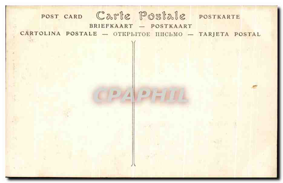 CPA La Fontaine La Chapelle Et La Route De Rouen — Rückseite