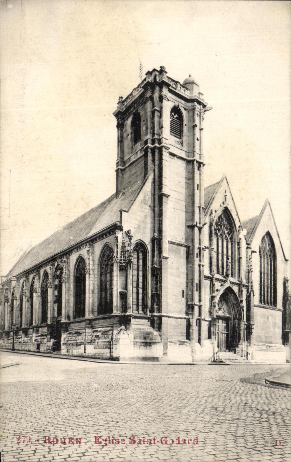 CPA Rouen Eglise Saint Godard