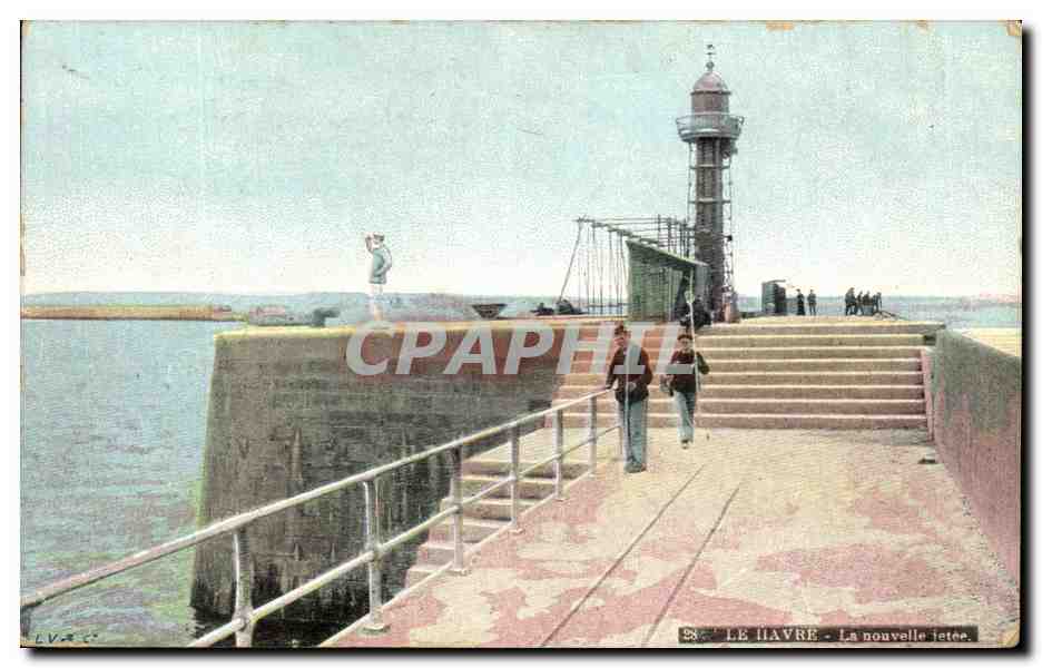 CPA La Havre La Nouvelle Jetee