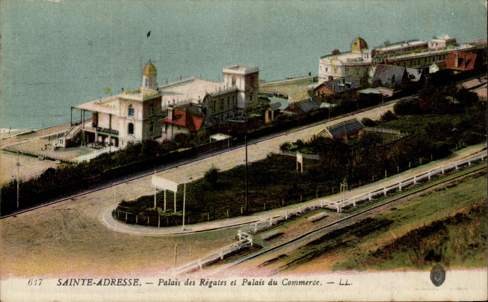 CPA Sainte Adresse Palais des Regates et Palais du Commerce