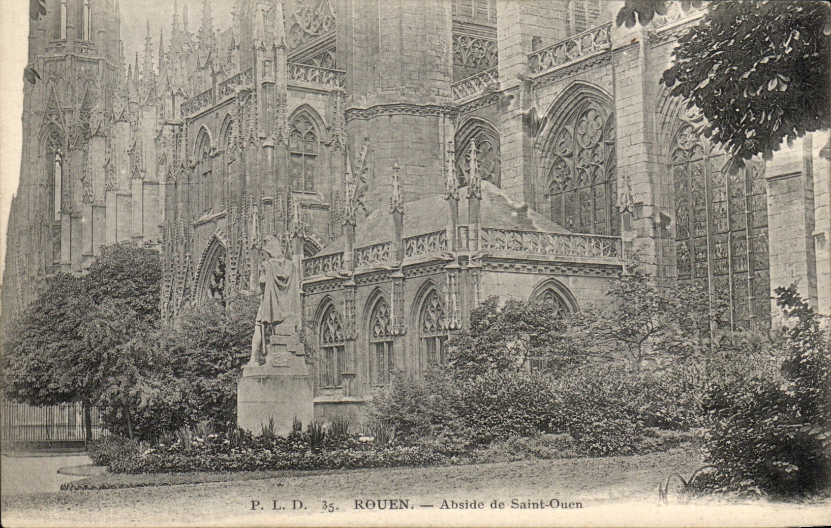CPA Rouen Abside de Saint Ouen