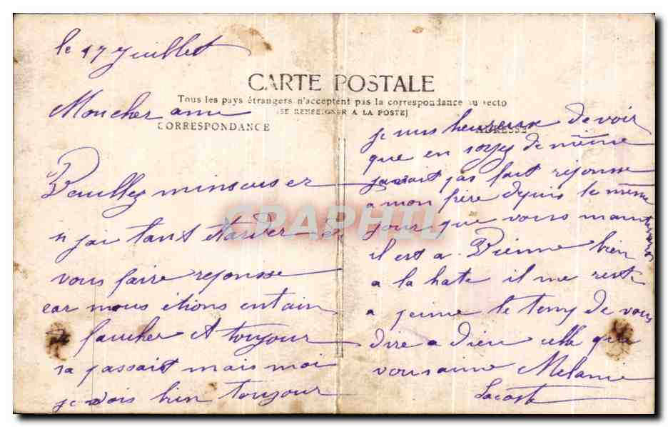 CPA France Quo vadis La Loi Dragon Religieuse marianne Militaria — Rückseite