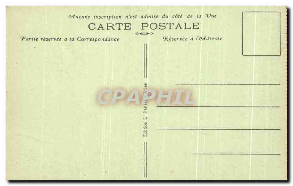 CPA Arles Les Alyscamps Chapelle Saint Accurse — Rückseite