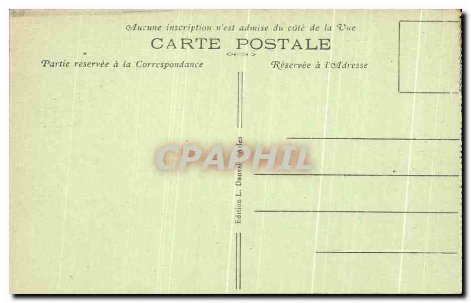 Les Alyscamps - Entrée de la chapelle des Bouches-Alpilles — Édition L. Daures — Rückseite