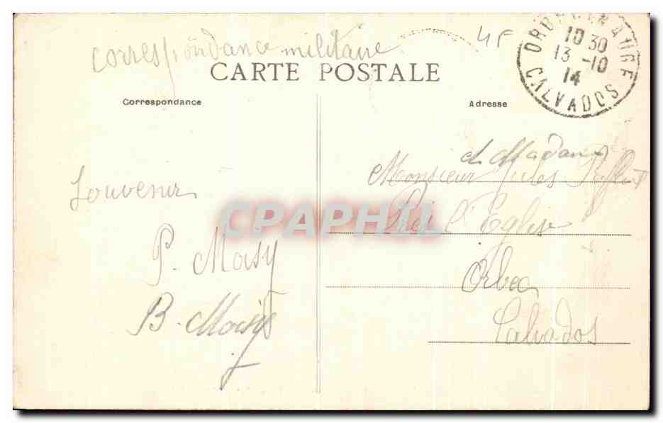 CPA Le Mans La Caserne Paixhans 31eme d'artillerie Militaria  — Rückseite