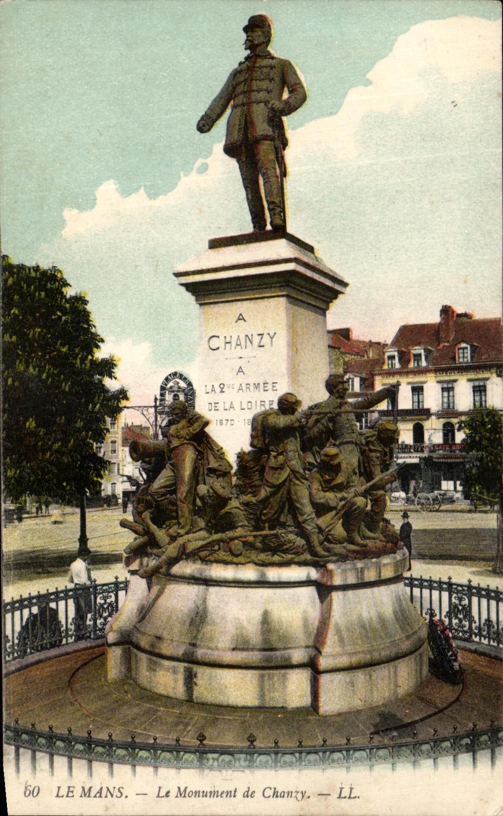 Le Mans — Monument de Chanzy — LL. — N° 60