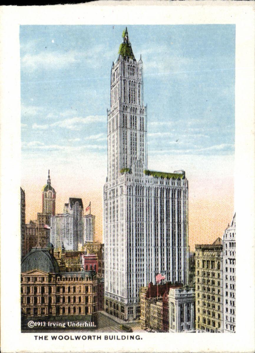 CPA New York The Woolworth Building East River and Brooklyn from Woolworth Building 