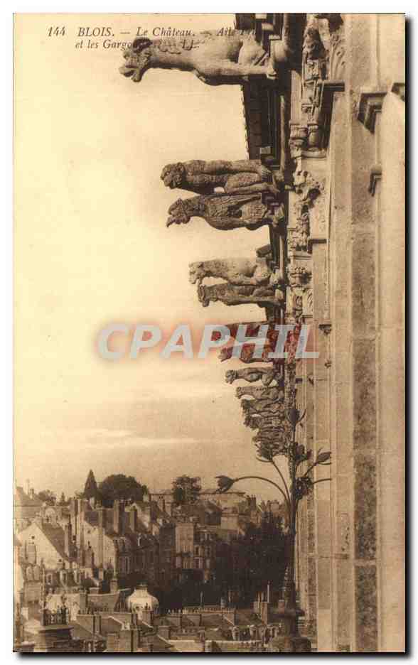 Blois — Le Château et les Gargouilles — J.J. éditeur