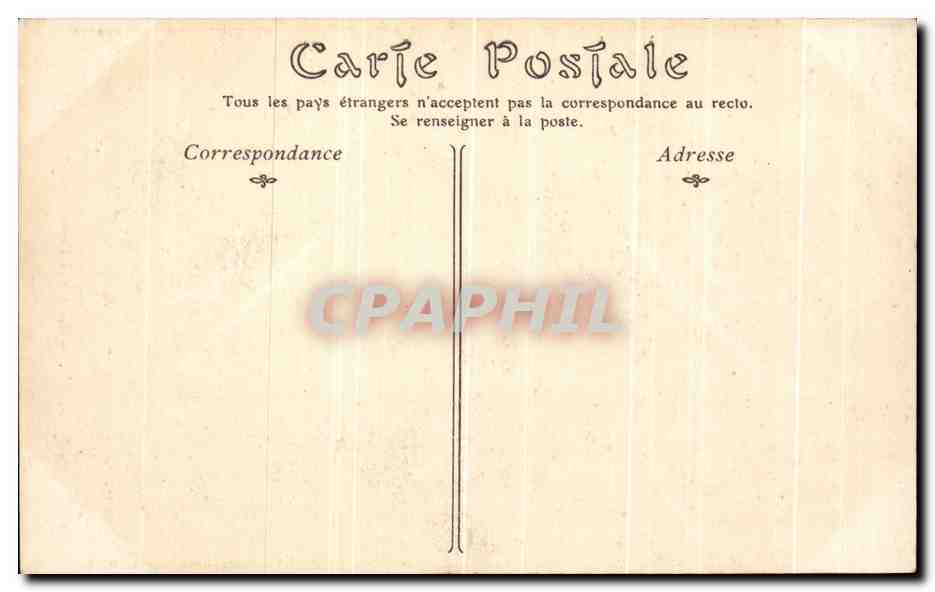 CPA Blois Les Degres Denis Papin Chien — Verso