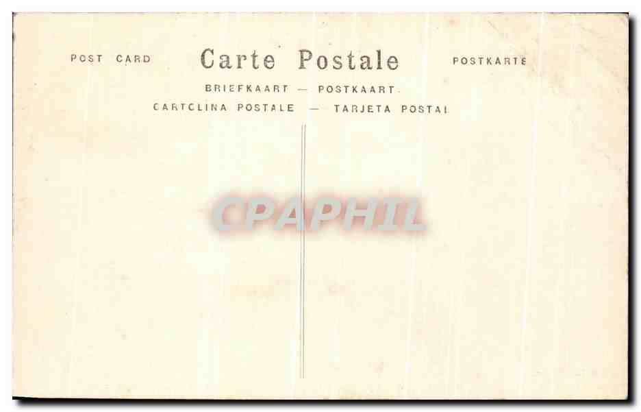 CPA Chateau de Notre Dame des Trois Ave Maria Grands Degres Saint Louis a Blois — Verso
