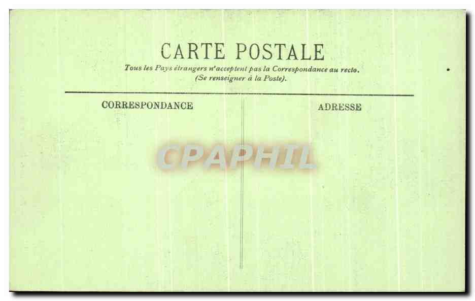 CPA Blois Les Escaliers Denis Papin Jardiniers  — Verso