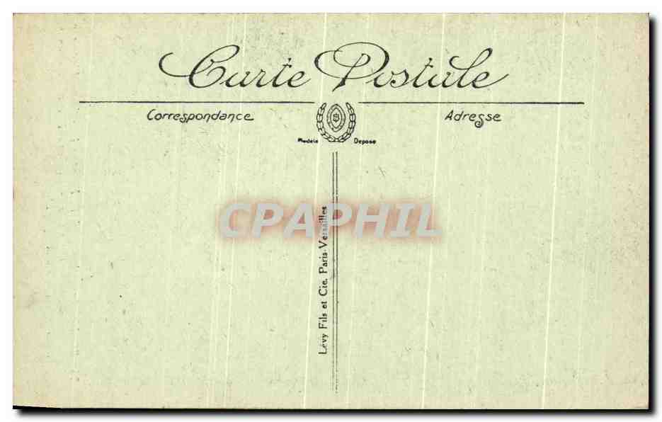 CPA Blois La Chateau l'Aile Francois 1er Salon d'honneur la Cheminee — Rückseite