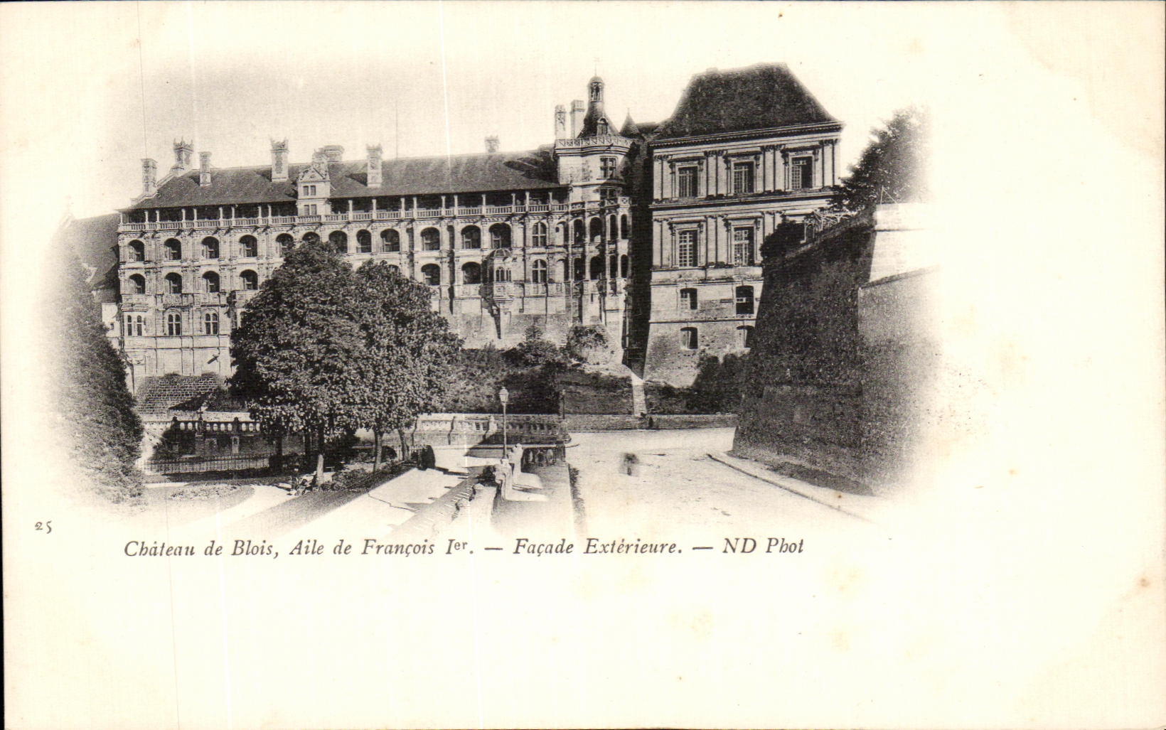 CPA Chateau de Blois de Francois Ier Facade Exterieure 