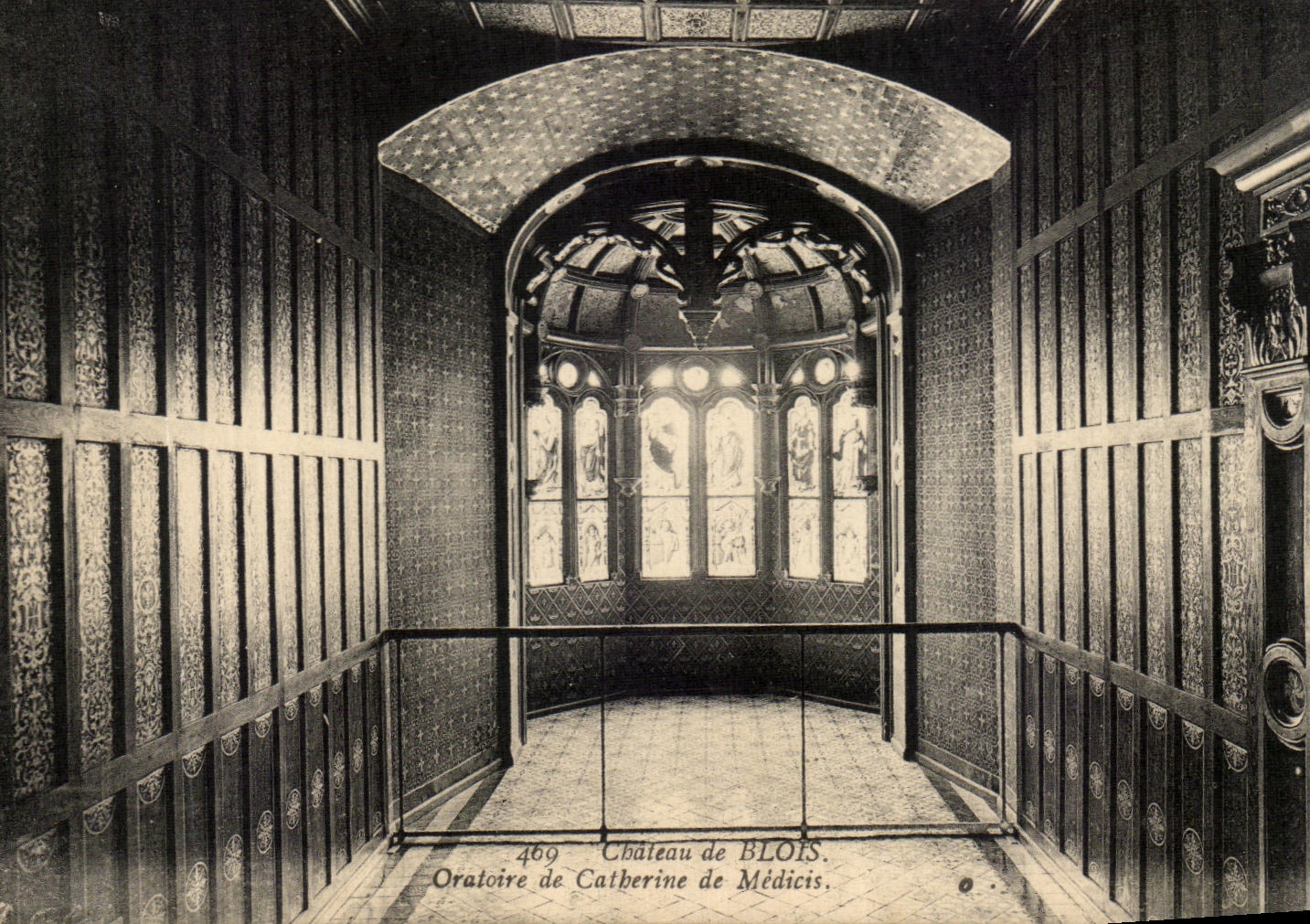 CPA Blois Le Chateau Oratoire de Catberine de Medicis