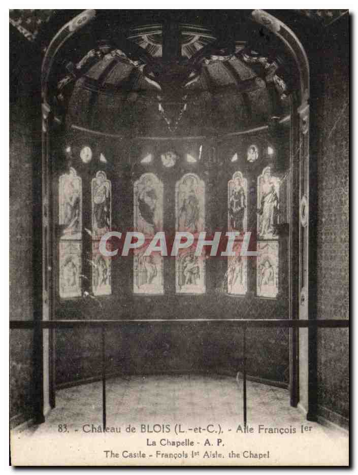 CPA Chateau de Blois Aile Francois 1er la Chapelle