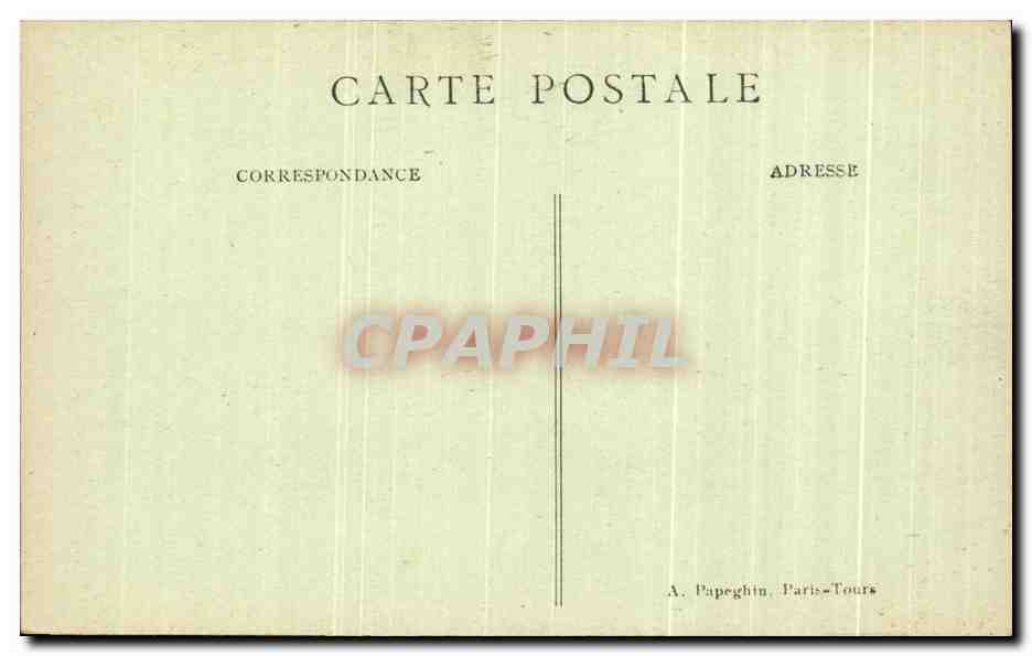 CPA Blois L'Interieur de la Cathedrale — Rückseite