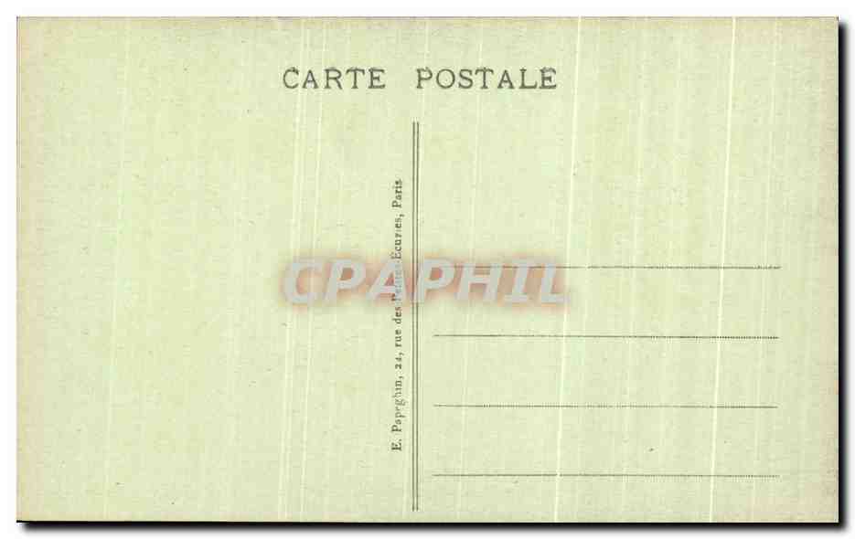 CPA Blois Le Chateau Aile Louis XII Une Cariatide — Rückseite