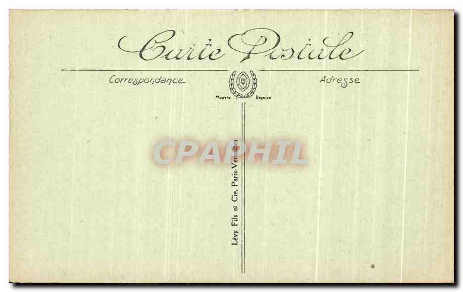 Blois — Le Château — Monogramme de François Ier — L.L. n°38 — Reverso