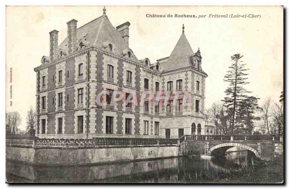 CPA Chateau de Rocheux par Freteval