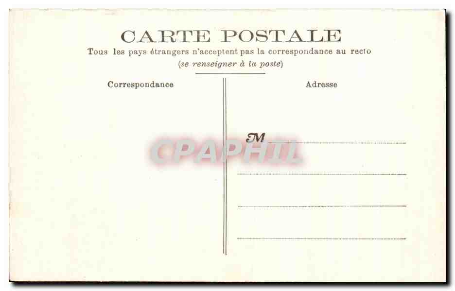 CPA Vendome Vue Generale prise de la Montagne — Rückseite