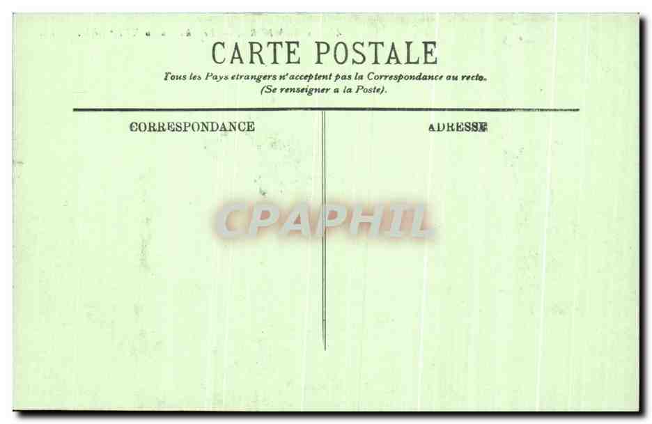 CPA Chambord Le Chateau au 17eme — Verso