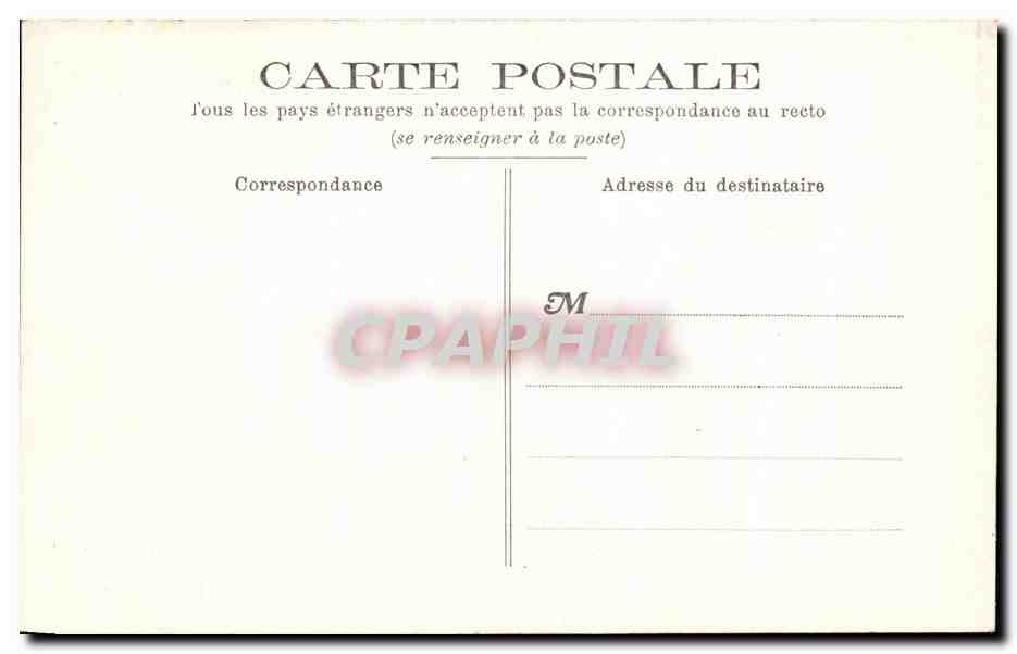 CPA Vendome Stalles de la Trinite Le paysan a la hotte — Rückseite