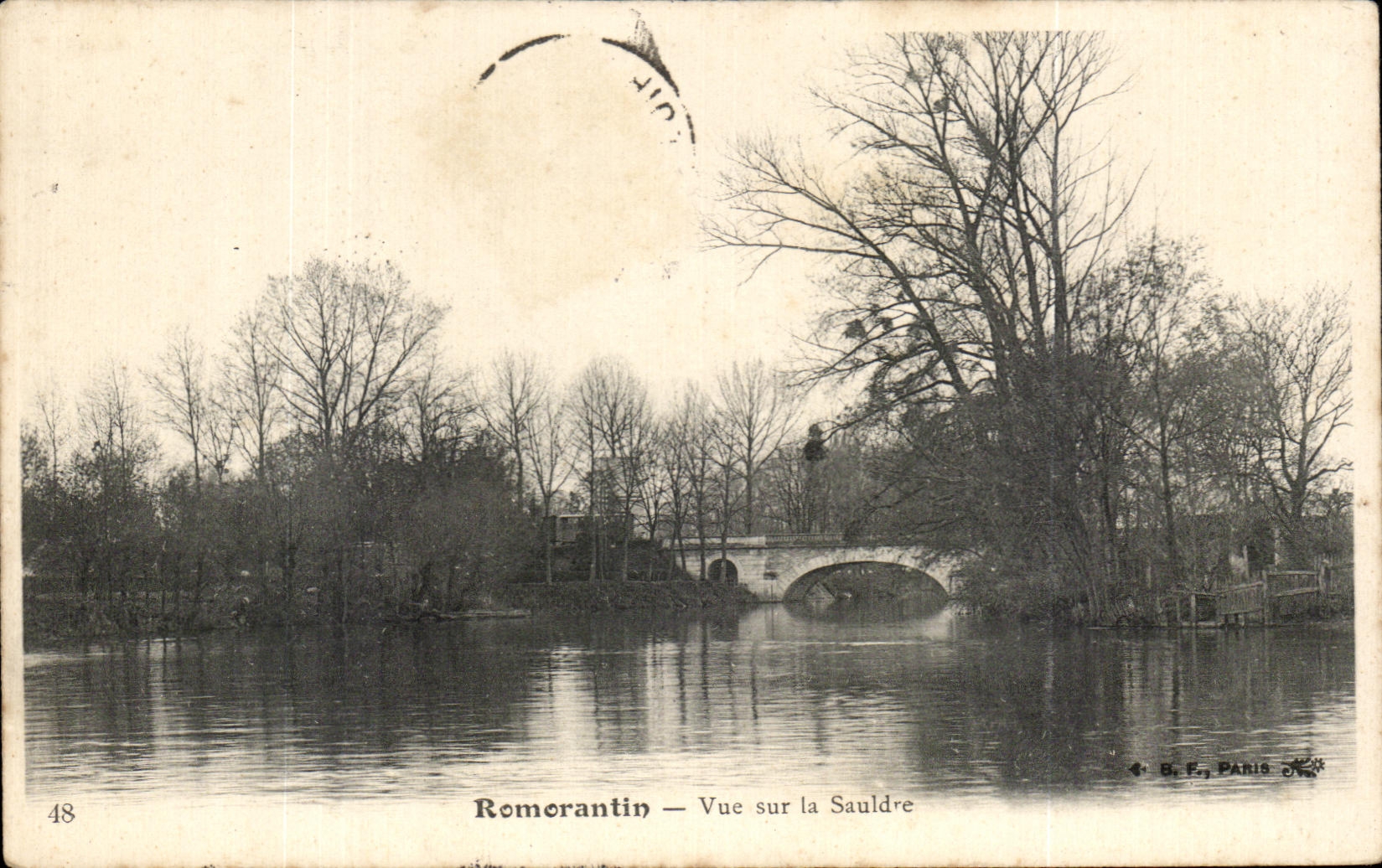 CPA Romorantin Vue sur la Sauldre