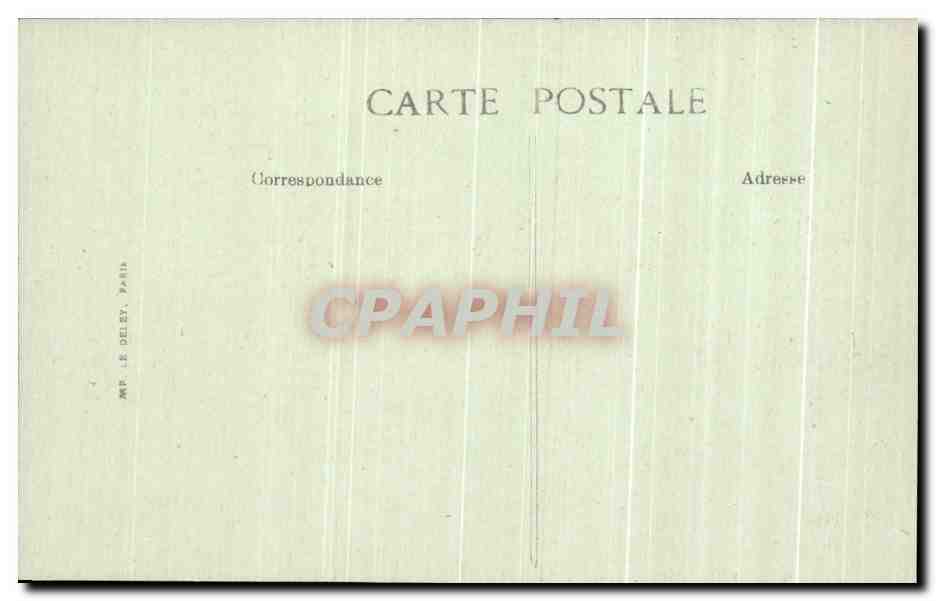Chambord (L.-et-C.) — Le Château — Façade Méridionale — Éditeur Le Deyt, Paris — Verso