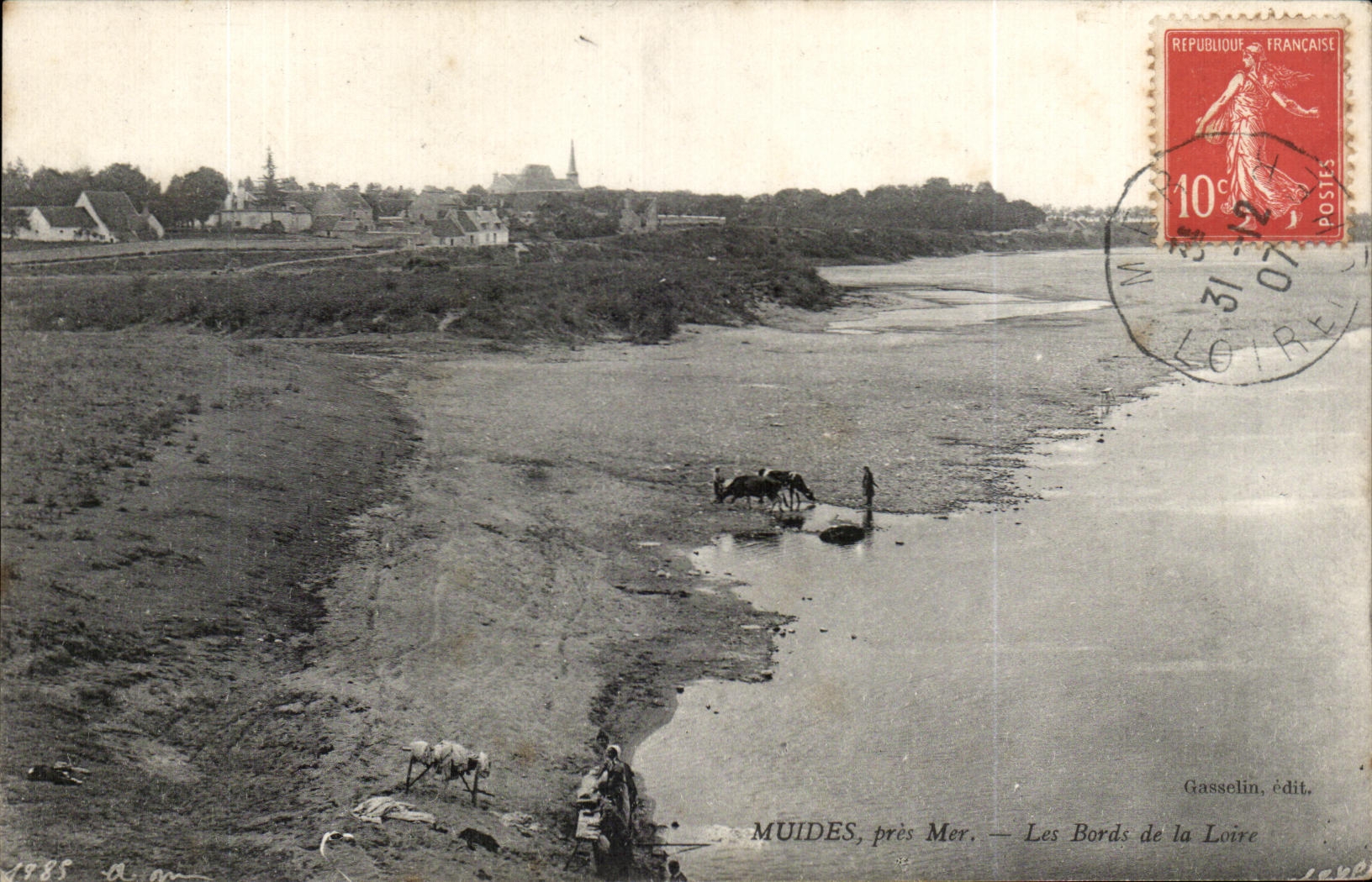 Muides, près Mer — Les Bords de la Loire — Gasselin, édit.