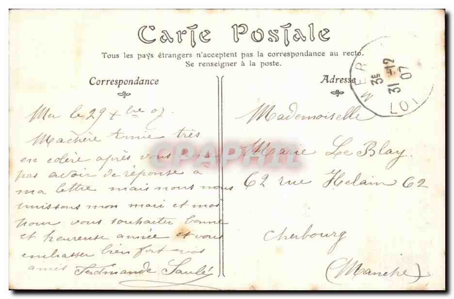 Muides, près Mer — Les Bords de la Loire — Gasselin, édit. — Reverso