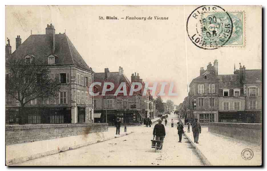 CPA Blois Faubourg De Vienne