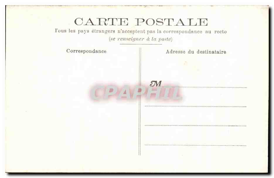 CPA Vendome Stalles De La Trinite Stalle de la Pieta — Rückseite
