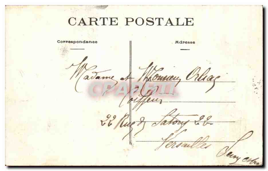 Saint-Amand-Montrond (Cher) — Rue Nationale — wydawca nieznany — Rewers