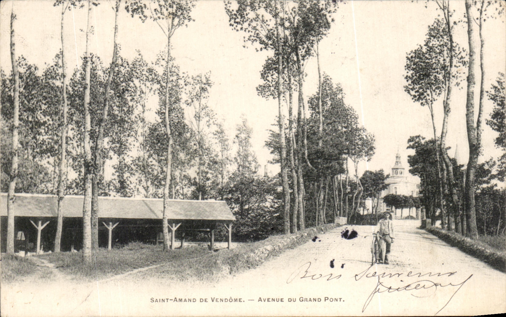 Saint-Amand-de-Vendôme — Avenue du Grand Pont — Fototipia A. Bregor, París